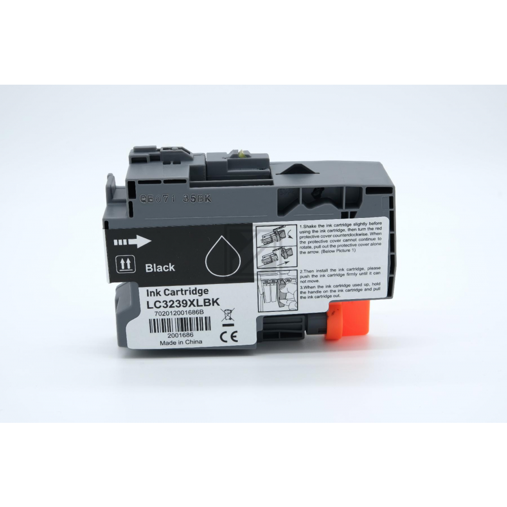 Alternativ Tinte Black für Brother / LC3239XLBK / 128ml