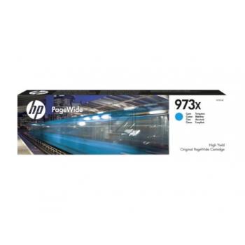 F6T81AE // NR. 973X // Cyan // HP Tinte für PW Pro452DW  / F6T81AE / 7.000 Seiten