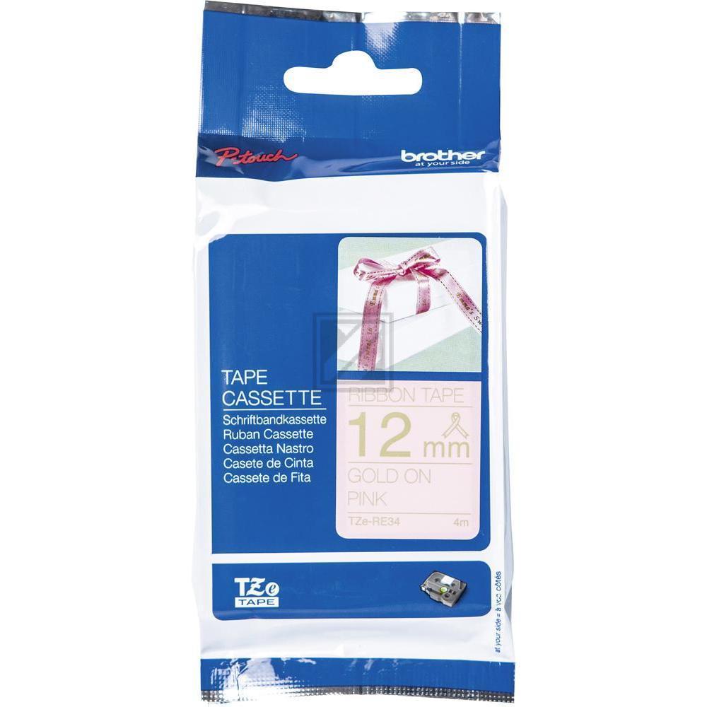 TZERE34 / original BROTHER PTouch Farbband / TZERE34
