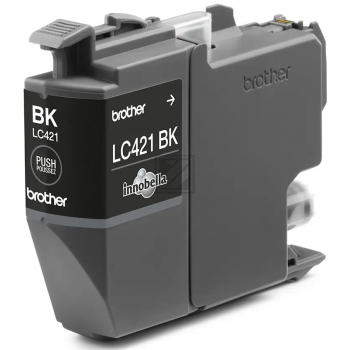 LC421BK / original BROTHER Tintenpatrone schwarz / LC421BK / 200 S.
