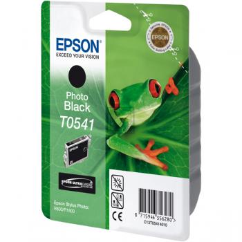 C13T05414010 // T0541 / schwarz / original EPSON Tintenpatrone schwarz / C13T05414010 / 550 S. / 13.00 ml