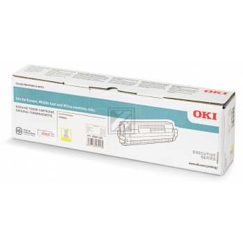 46861325 / gelb / original OKI Toner gelb / 46861325 / 10000 S.