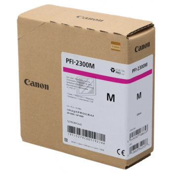 5279C001 // PFI2300M / magenta / original CANON Tintenpatrone magenta / 5279C001 / 330.00 ml