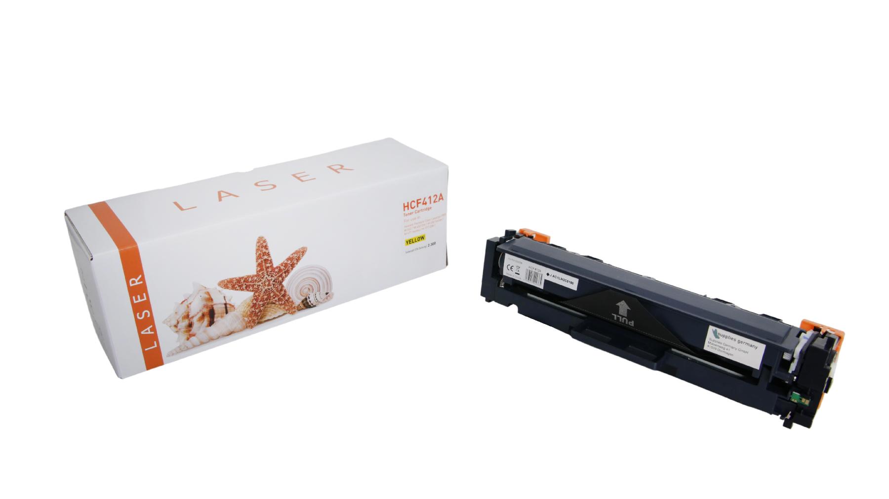 Alternativ Toner Yellow für HP / CF412A / 2.300 Seiten
