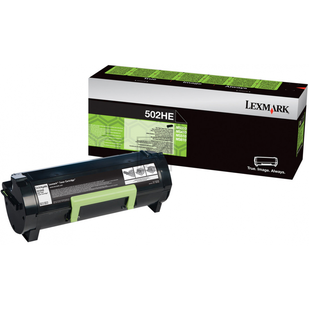 50F2H0E // 502H / original LEXMARK Toner schwarz / 50F2H0E / 5000 S.
