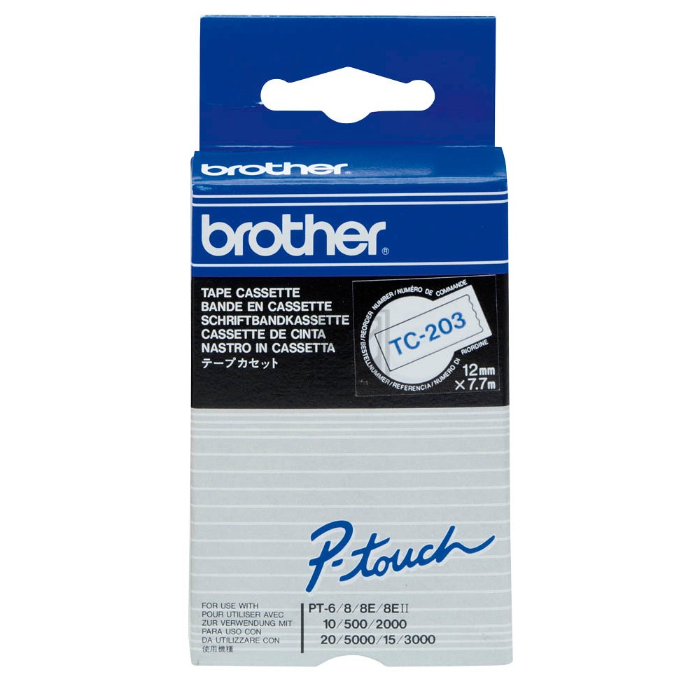 TC203 / original BROTHER PTouch Farbband / TC203