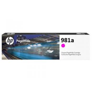 J3M69A // 981A / magenta / original HP Tintenpatrone magenta / J3M69A / 6000 S. / 69.00 ml