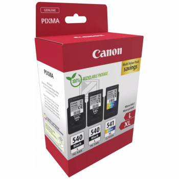 5224B017 // PG540LCL541XL / schwarz / original CANON Druckkopfpatrone Multipack / 5224B017