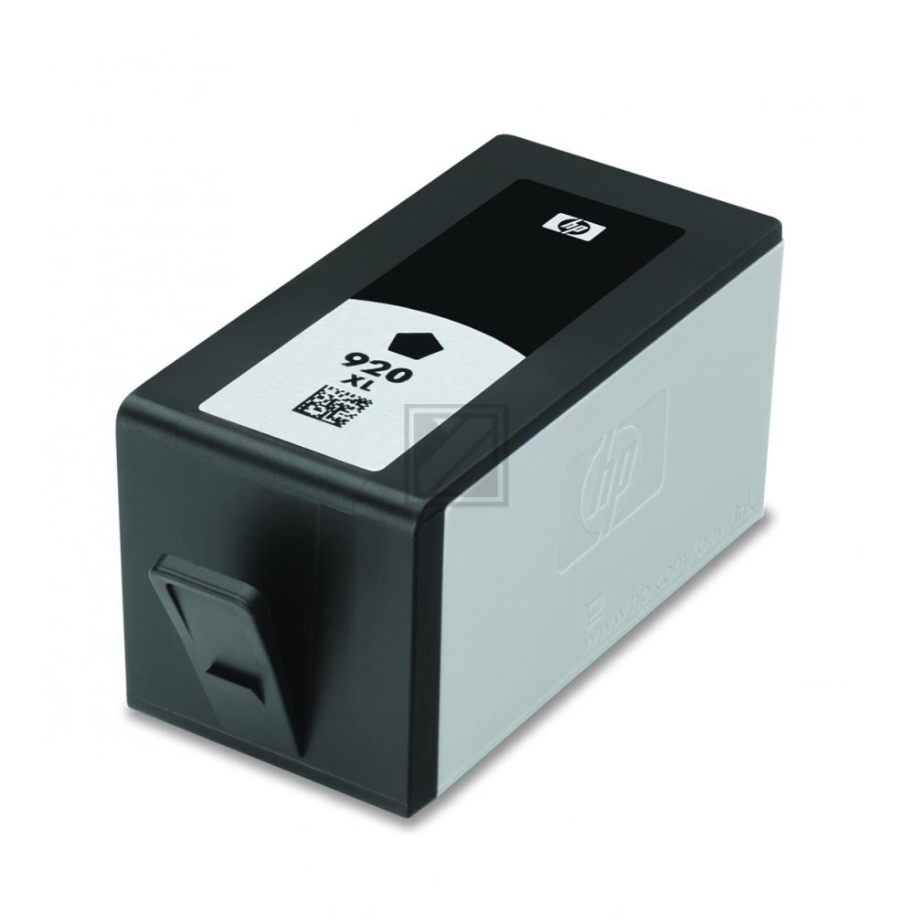 CD975AE // 920XL / schwarz / original HP Tintenpatrone schwarz / CD975AE / 1200 S. / 49.00 ml