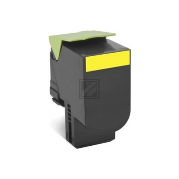80C2XY0 // 802XY / gelb / original LEXMARK Toner gelb / 80C2XY0 / 4000 S.