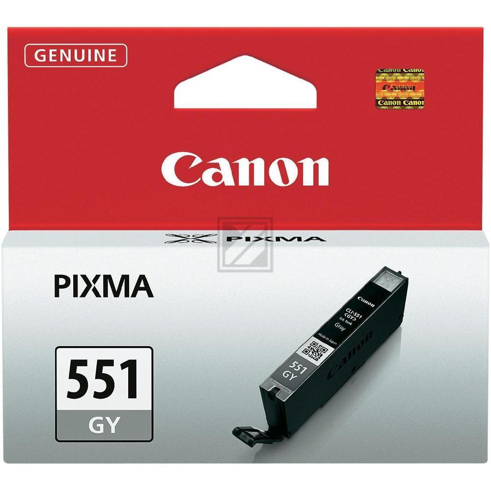 6512B001 // CLI551GY / original CANON Tintenpatrone grau / 6512B001 / 780 S. / 7.00 ml