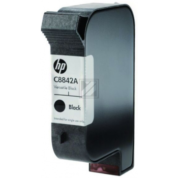 C8842A / schwarz / original HP Druckkopfpatrone schwarz / C8842A / 220 S. / 40.00 ml