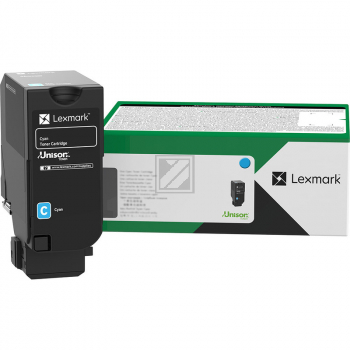 81C2XC0 / cyan / original LEXMARK Toner cyan / 81C2XC0 / 16200 S.