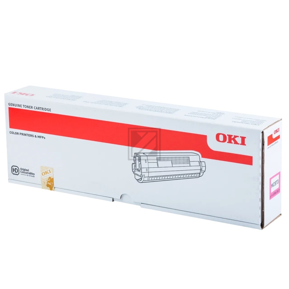 45862815 / magenta / original OKI Toner magenta / 45862815 / 10000 S.