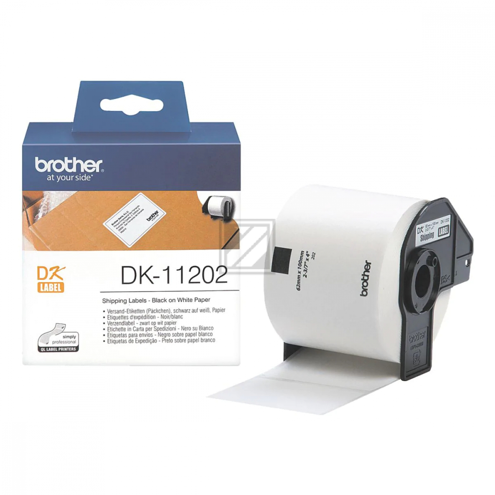 DK11202 / original BROTHER PTouch Etiketten / DK11202