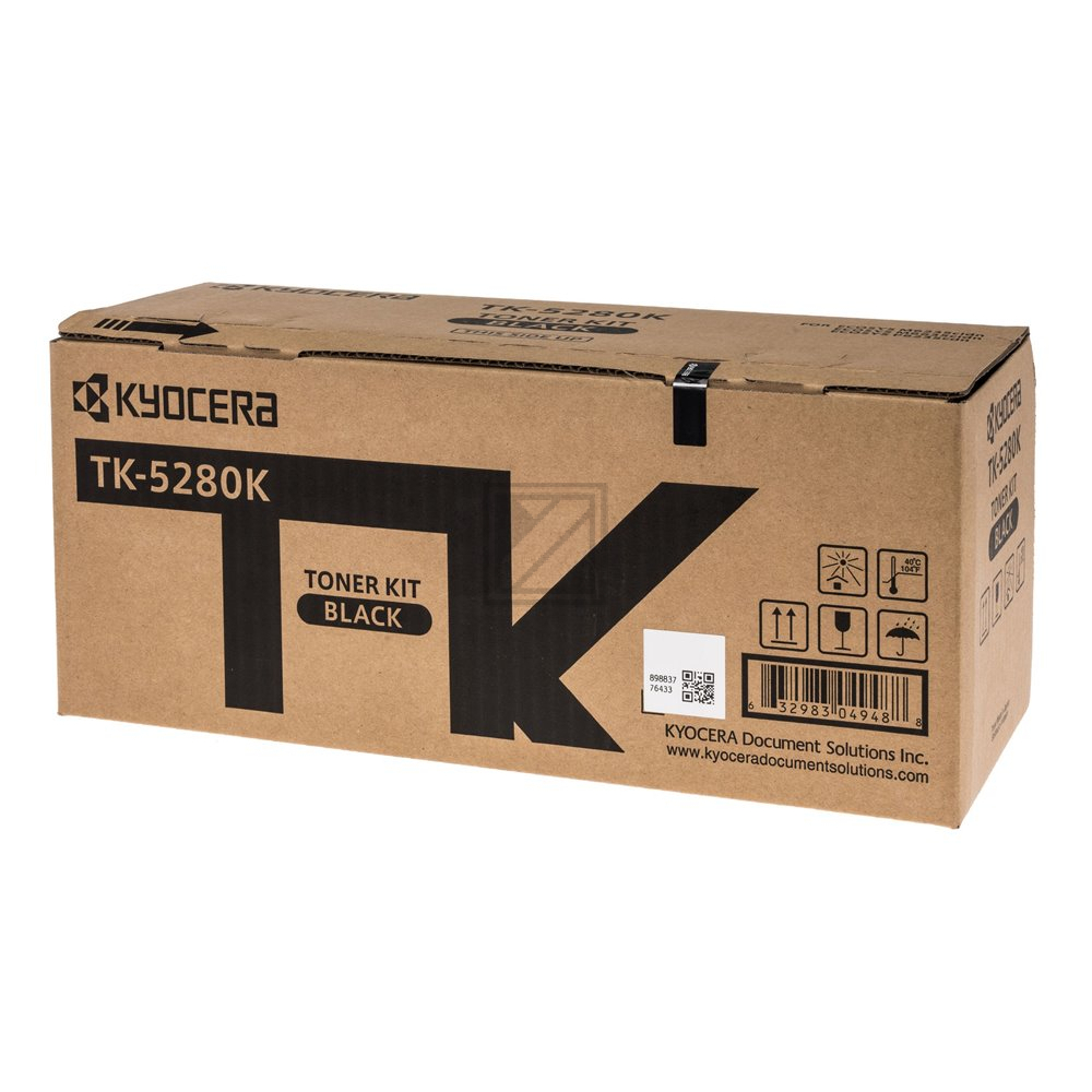 1T02TW0NL0 // TK5280K / schwarz / original KYOCERA Toner schwarz / 1T02TW0NL0 / 13000 S.
