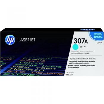 CE741A // 307A / cyan / original HP Toner cyan / CE741A / 7300 S.