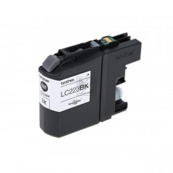 LC223BK / schwarz / original BROTHER Tintenpatrone schwarz / LC223BK / 550 S. / 11.80 ml