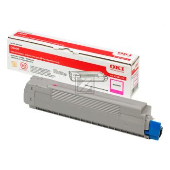 43487710 / magenta / original OKI Toner magenta / 43487710 / 6000 S.