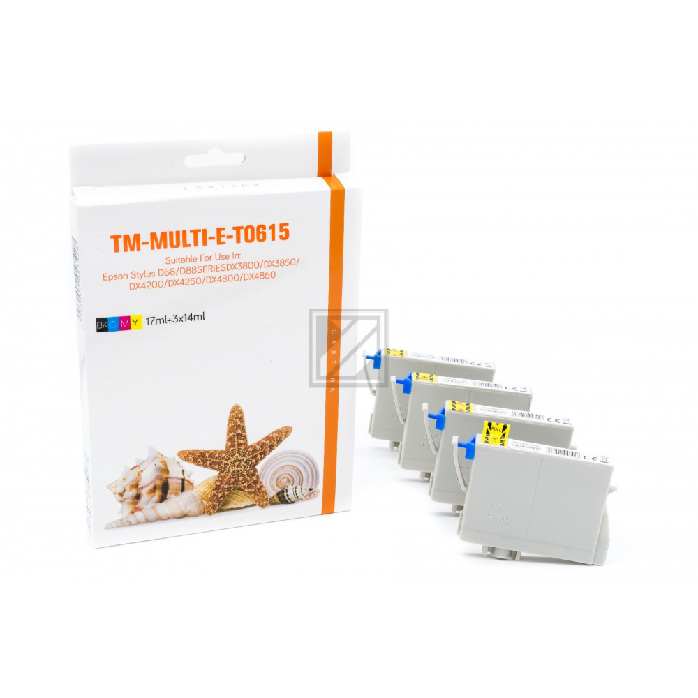 Alternativ Tinte für Epson / C13T06154010 / BK,C,M,Y13ml
