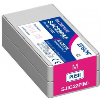 C33S020603 // SJIC22PM / original EPSON Tintenpatrone magenta / C33S020603 / 32.50 ml