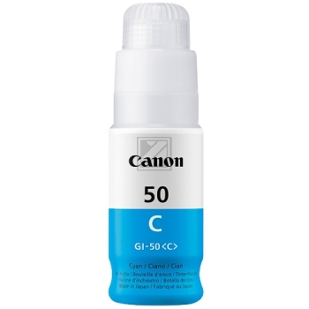 3403C001 // GI50C / cyan / original CANON Tintenflasche cyan / 3403C001 / 7700 S. / 70.00 ml
