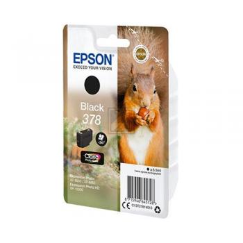 C13T37814010 // 378 / original EPSON Tintenpatrone schwarz / C13T37814010 / 240 S. / 5.50 ml