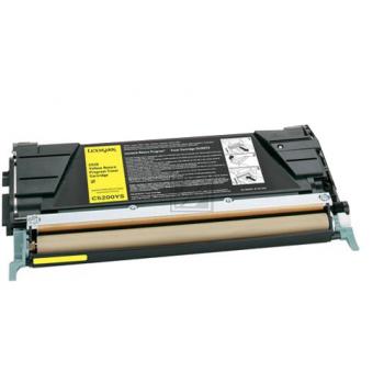 C5200YS / gelb / original LEXMARK Toner gelb / C5200YS / 1500 S.