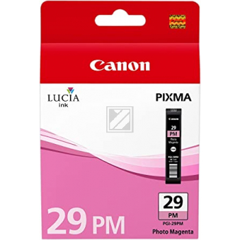 4877B001 // PGI29PM / magenta / original CANON Tintenpatrone magenta hell / 4877B001 / 228 S. / 36.00 ml