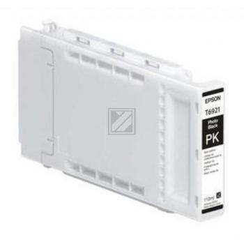 C13T692100 // T6921 / schwarz / original EPSON Tintenpatrone schwarz / C13T692100 / 110.00 ml