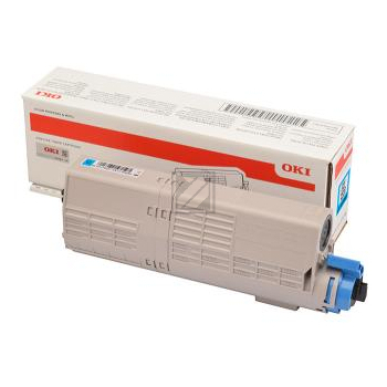 46490607 / cyan / original OKI Toner cyan / 46490607 / 6000 S.