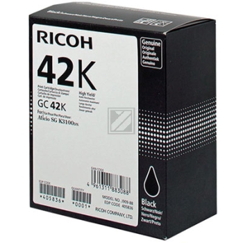 405836 // GC42K / schwarz / original RICOH Tinte Sonstige / 405836 / 10000 S.