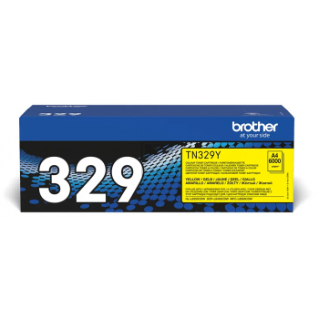 TN329Y // Yellow // original // Toner f. Brother / TN329Y // TN329Y / 6.000 Seiten