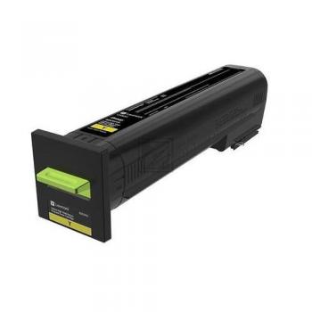 82K2HY0 / gelb / original LEXMARK Toner gelb / 82K2HY0 / 17000 S.