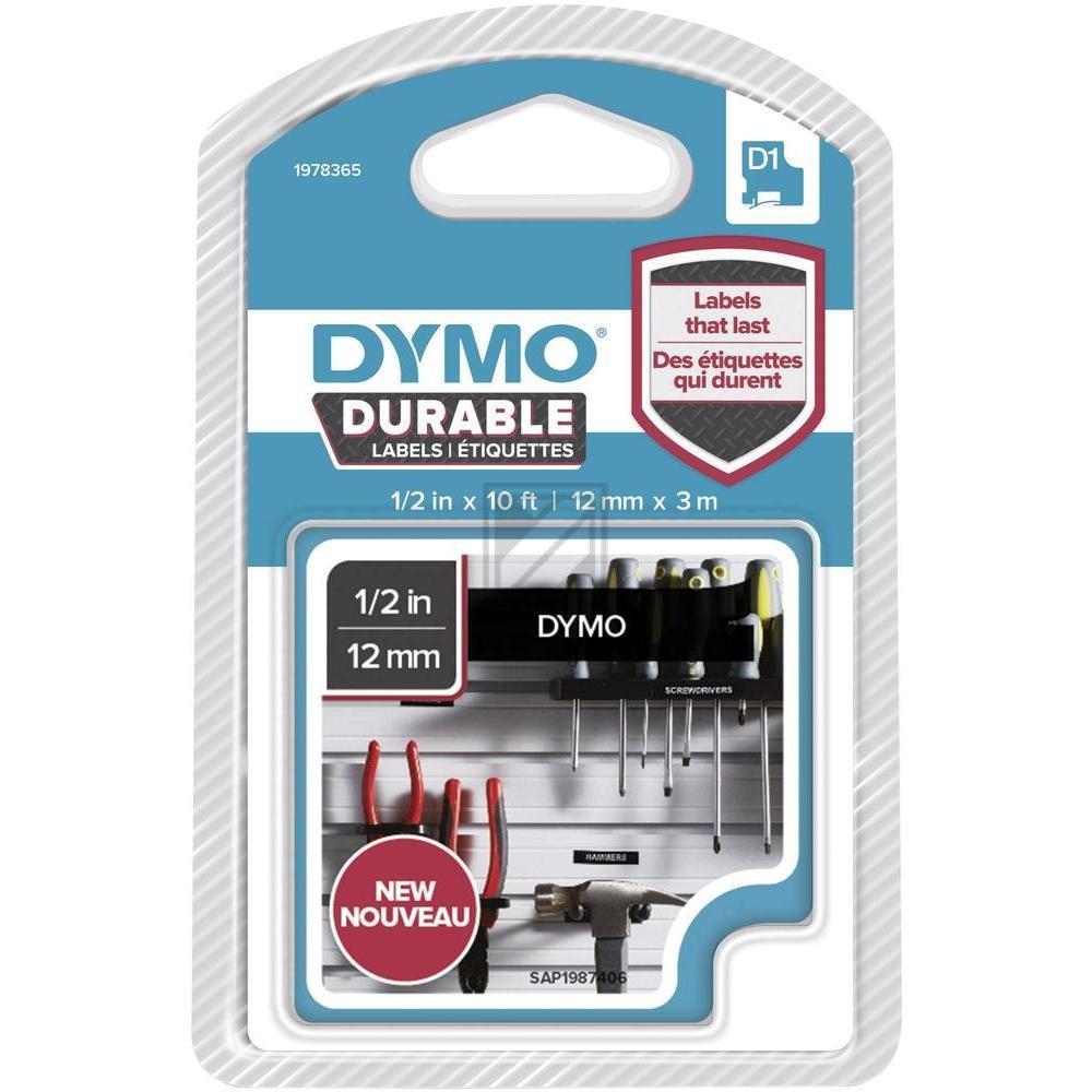 1978365 / schwarz / original DYMO DirectLabelEtiketten / 1978365