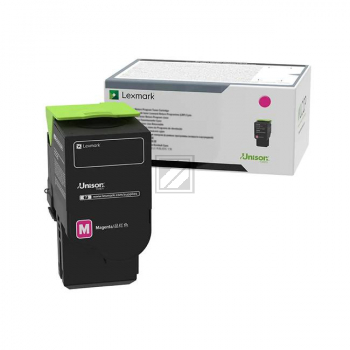78C20M0 / magenta / original LEXMARK Toner magenta / 78C20M0 / 1400 S.