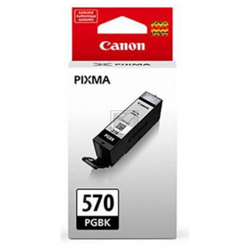 0372C001 // PGI570PGBK / schwarz / original CANON Tintenpatrone schwarz / 0372C001 / 300 S. / 15.00 ml