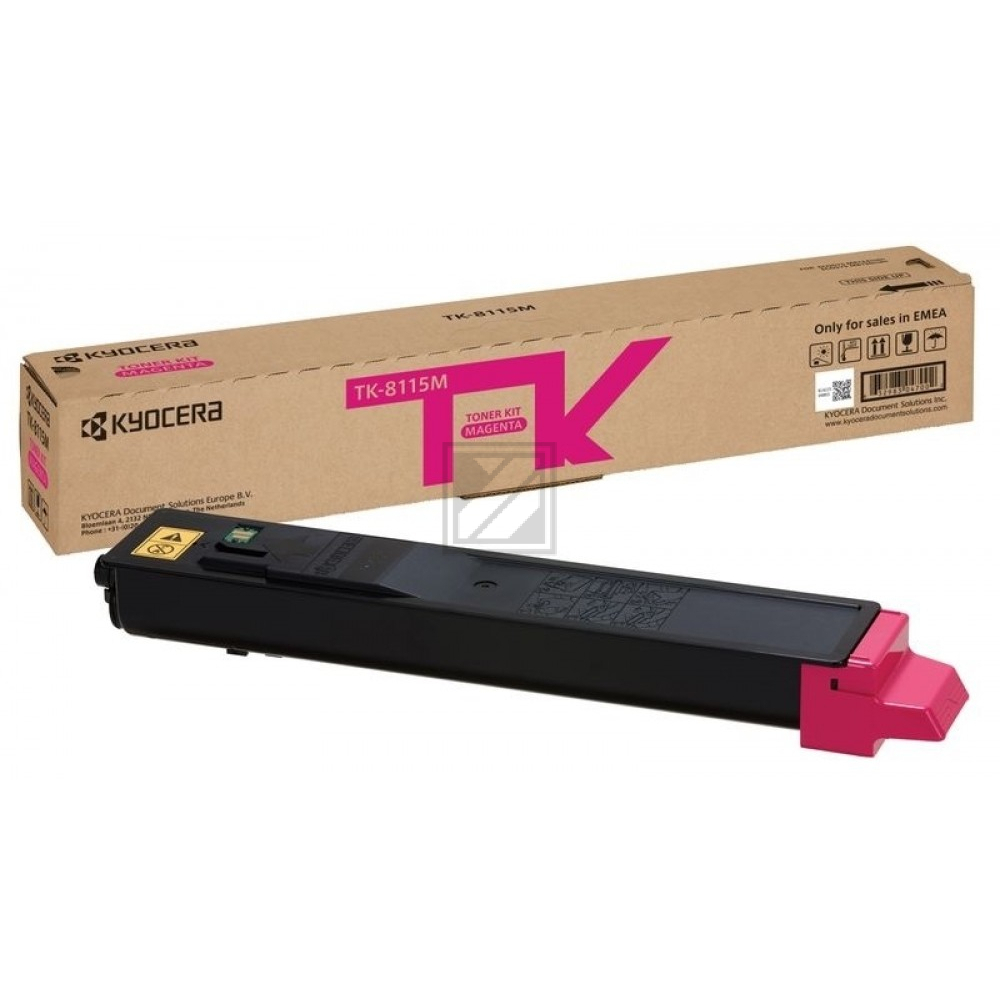 1T02P3BNL0 // TK8115M / magenta / original KYOCERA Toner magenta / 1T02P3BNL0 / 6000 S.