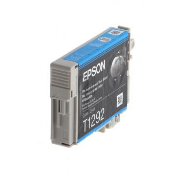 C13T12924012 // T1292 / cyan / original EPSON Tintenpatrone cyan / C13T12924012 / 460 S. / 7.00 ml