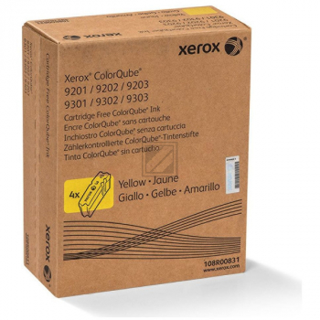 108R00835 / gelb / original XEROX Festtinte in ColorStix / 108R00835 / 9250 S.