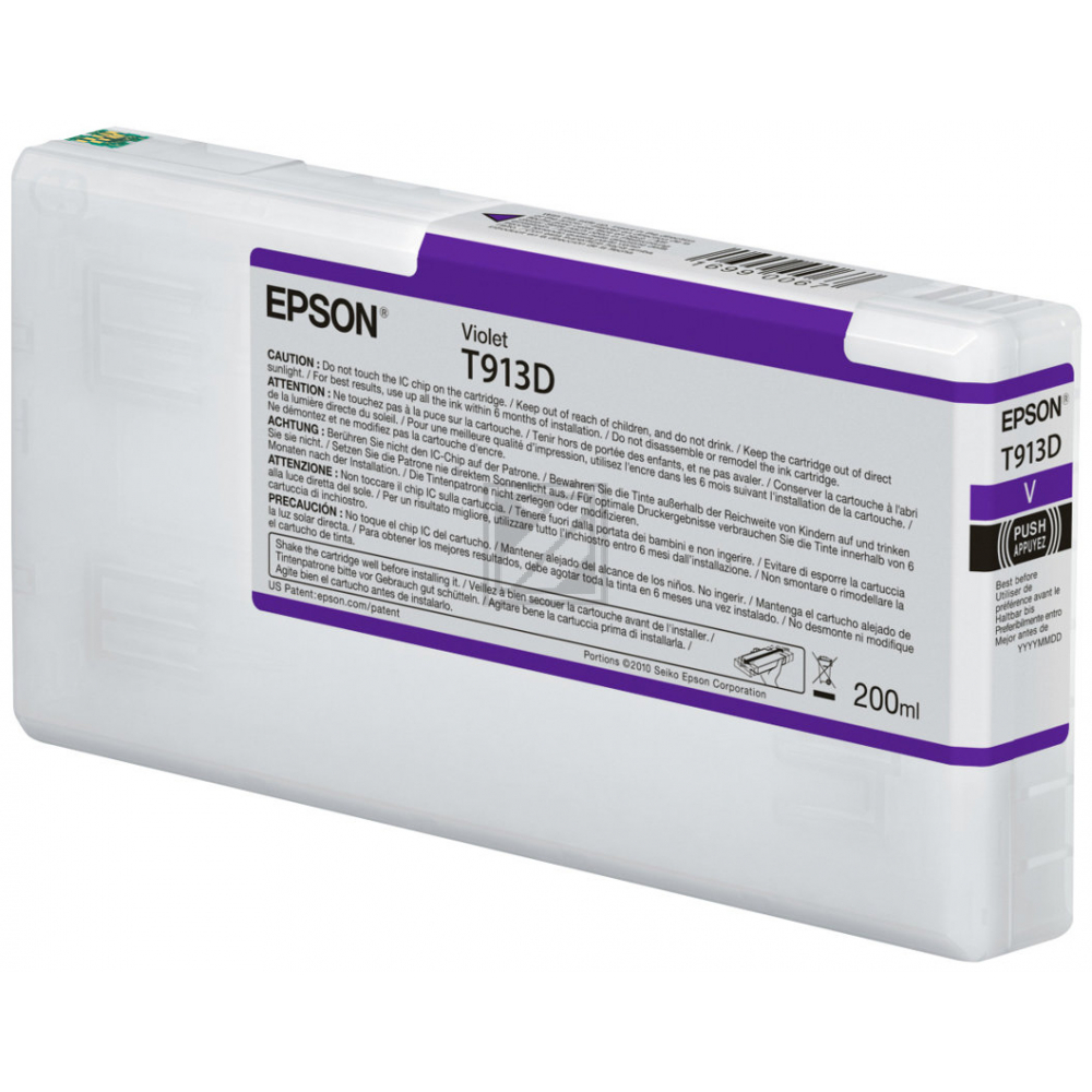 C13T913D00 // T913D / original EPSON Tinte Sonstige / C13T913D00 / 200.00 ml