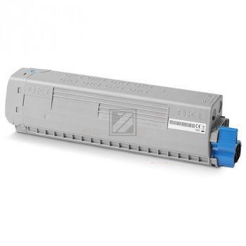 46861307 / cyan / original OKI Toner cyan / 46861307 / 10000 S.