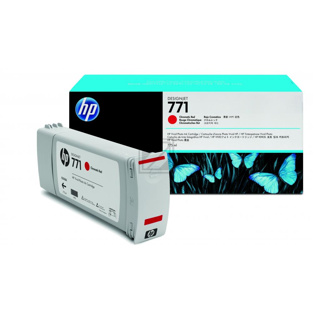 B6Y08A // 771C / original HP Tintenpatrone rot / B6Y08A / 775.00 ml