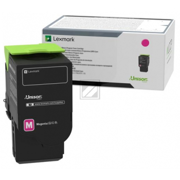 78C0U30 / magenta / original LEXMARK Toner magenta / 78C0U30 / 7000 S.