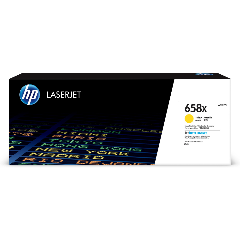 W2002X // 658X / gelb / original HP Toner gelb / W2002X / 28000 S.