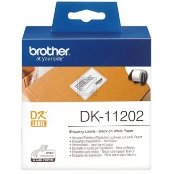 DK11202 / original BROTHER PTouch Etiketten / DK11202