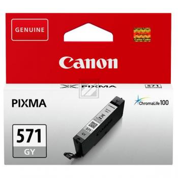 0389C001 // CLI571GY / schwarz / original CANON Tintenpatrone grau / 0389C001 / 780 S. / 7.00 ml