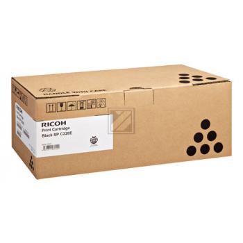 406094 // SPC220E / schwarz / original RICOH Toner schwarz / 406094 / 2300 S.