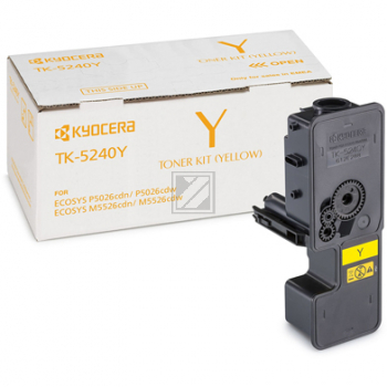 1T02R7ANL0 // TK5240Y / gelb / original KYOCERA Toner gelb / 1T02R7ANL0 / 3000 S.
