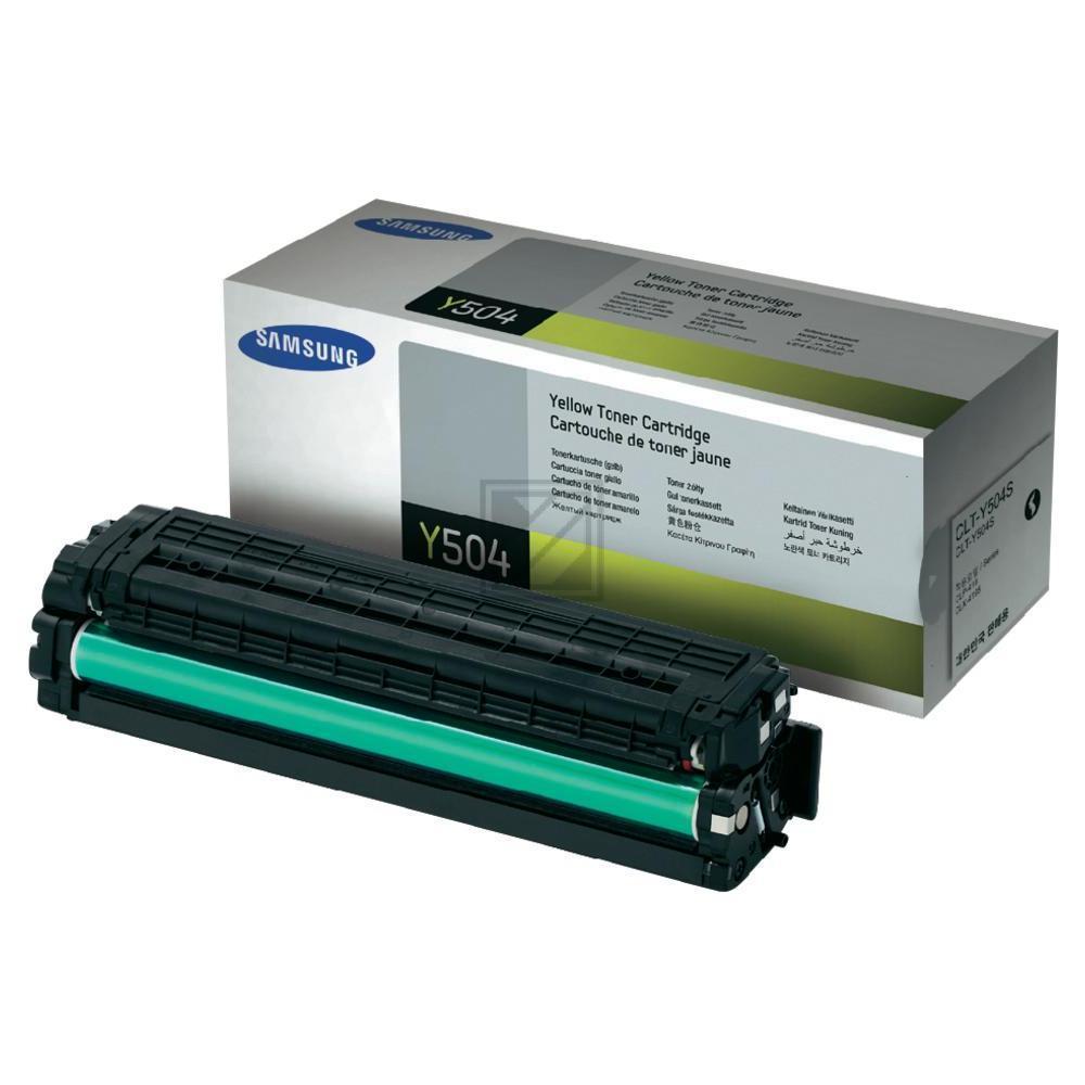 CLP415Y /CLTY504S/ELS Original Toner Yellow   / CLTY504S/SU502A/ELS / 1.800 Seiten